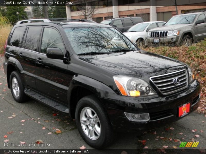 Black Onyx / Dark Gray 2005 Lexus GX 470