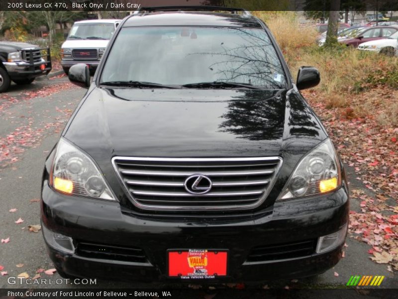 Black Onyx / Dark Gray 2005 Lexus GX 470