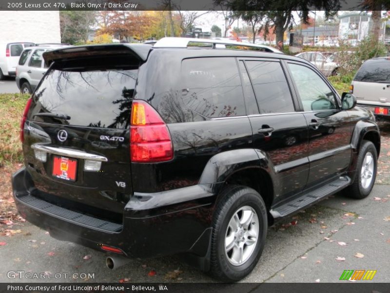Black Onyx / Dark Gray 2005 Lexus GX 470