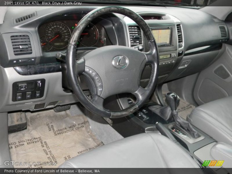 Black Onyx / Dark Gray 2005 Lexus GX 470