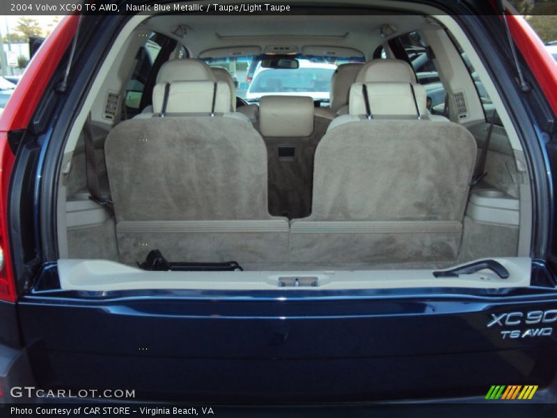 Nautic Blue Metallic / Taupe/Light Taupe 2004 Volvo XC90 T6 AWD