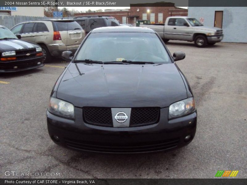 Blackout / SE-R Black/Silver 2004 Nissan Sentra SE-R Spec V