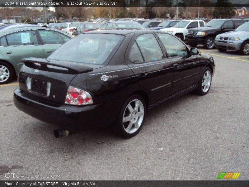 Blackout / SE-R Black/Silver 2004 Nissan Sentra SE-R Spec V