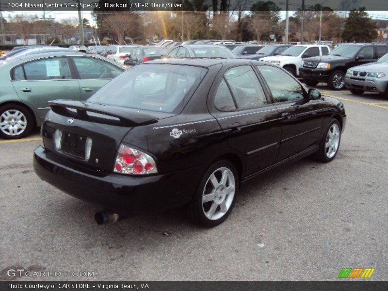 Blackout / SE-R Black/Silver 2004 Nissan Sentra SE-R Spec V