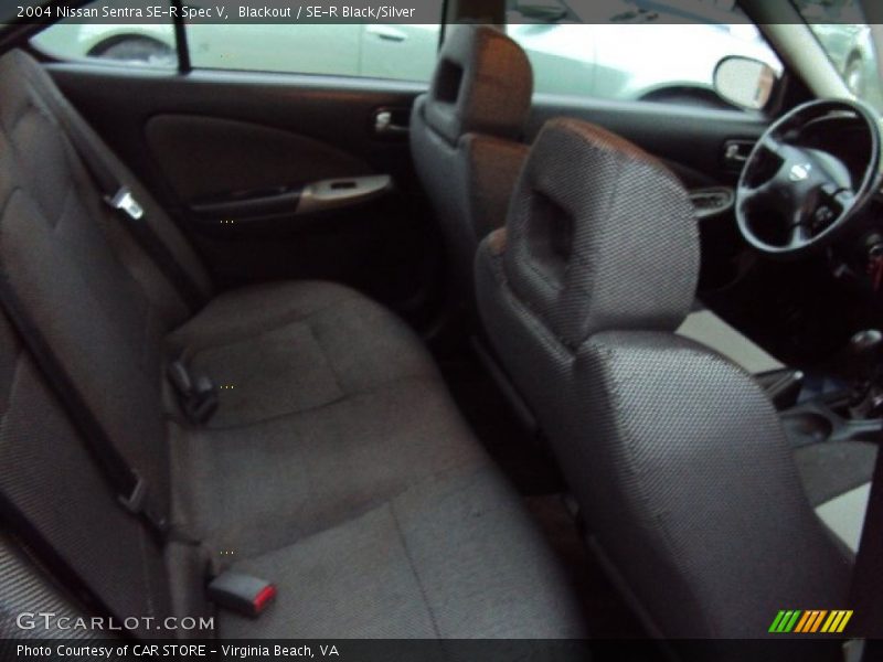 Blackout / SE-R Black/Silver 2004 Nissan Sentra SE-R Spec V