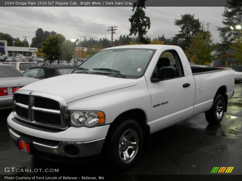 Bright White / Dark Slate Gray 2004 Dodge Ram 1500 SLT Regular Cab