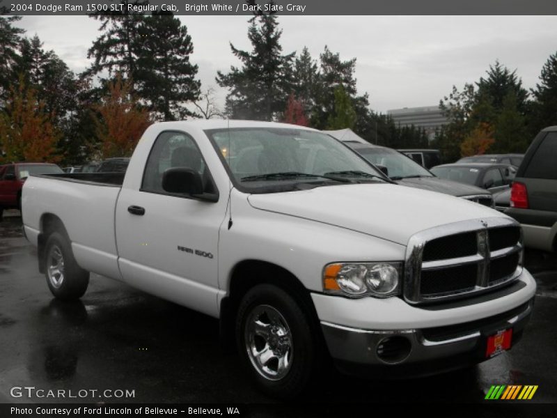 Bright White / Dark Slate Gray 2004 Dodge Ram 1500 SLT Regular Cab
