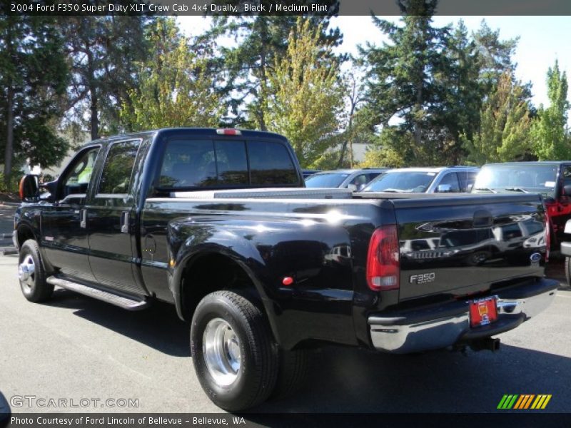 Black / Medium Flint 2004 Ford F350 Super Duty XLT Crew Cab 4x4 Dually