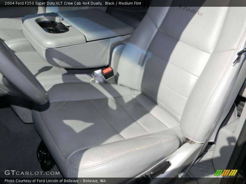 Black / Medium Flint 2004 Ford F350 Super Duty XLT Crew Cab 4x4 Dually