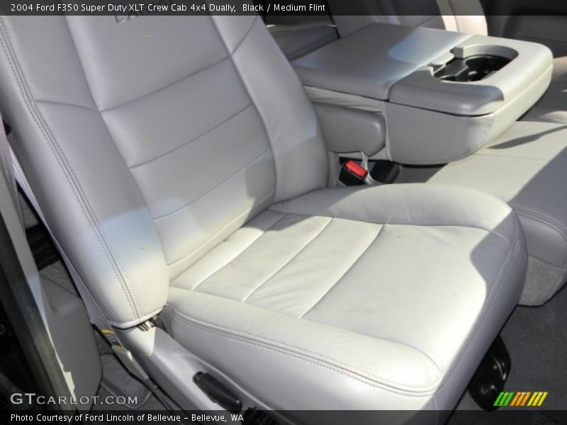 Black / Medium Flint 2004 Ford F350 Super Duty XLT Crew Cab 4x4 Dually