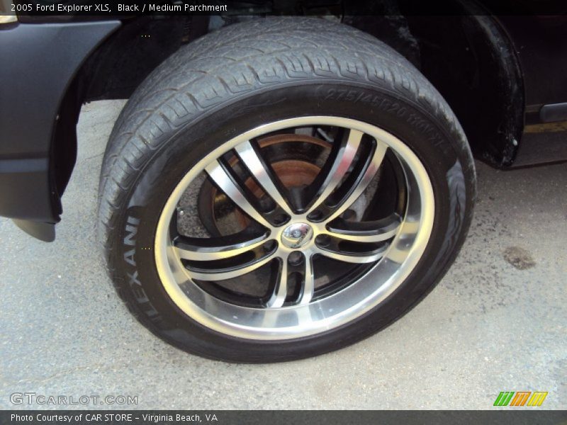 Custom Wheels of 2005 Explorer XLS