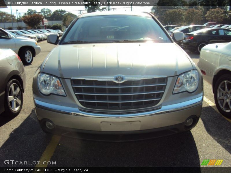 Linen Gold Metallic Pearl / Dark Khaki/Light Graystone 2007 Chrysler Pacifica Touring