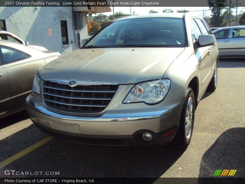 Linen Gold Metallic Pearl / Dark Khaki/Light Graystone 2007 Chrysler Pacifica Touring