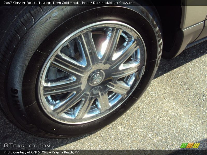Linen Gold Metallic Pearl / Dark Khaki/Light Graystone 2007 Chrysler Pacifica Touring