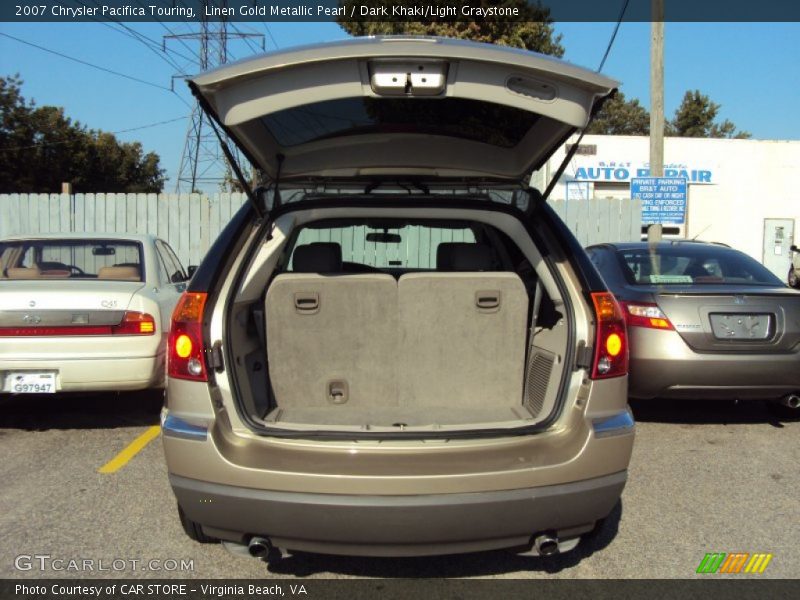 Linen Gold Metallic Pearl / Dark Khaki/Light Graystone 2007 Chrysler Pacifica Touring