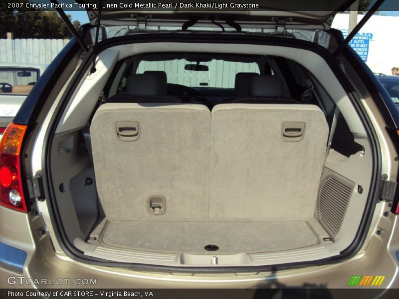 Linen Gold Metallic Pearl / Dark Khaki/Light Graystone 2007 Chrysler Pacifica Touring