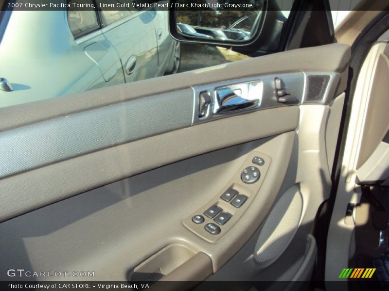 Linen Gold Metallic Pearl / Dark Khaki/Light Graystone 2007 Chrysler Pacifica Touring