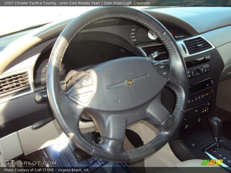 Linen Gold Metallic Pearl / Dark Khaki/Light Graystone 2007 Chrysler Pacifica Touring