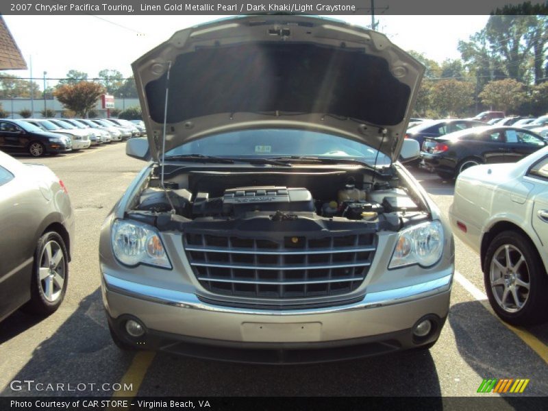 Linen Gold Metallic Pearl / Dark Khaki/Light Graystone 2007 Chrysler Pacifica Touring