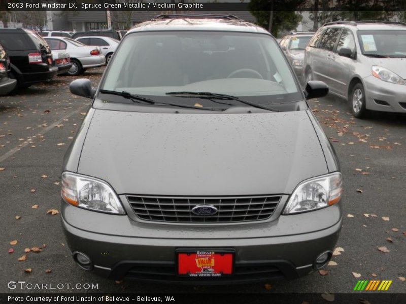 Spruce Green Metallic / Medium Graphite 2003 Ford Windstar LX