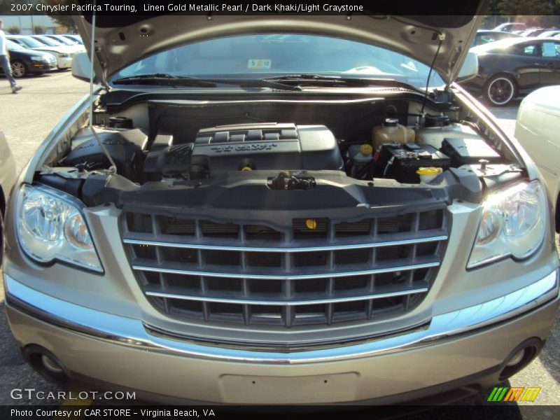 Linen Gold Metallic Pearl / Dark Khaki/Light Graystone 2007 Chrysler Pacifica Touring