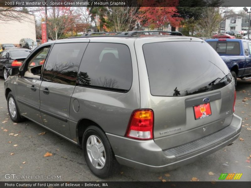 Spruce Green Metallic / Medium Graphite 2003 Ford Windstar LX