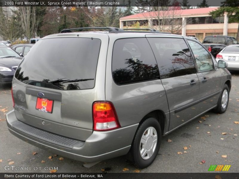 Spruce Green Metallic / Medium Graphite 2003 Ford Windstar LX