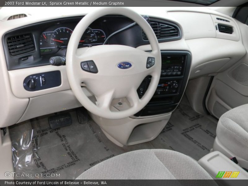 Spruce Green Metallic / Medium Graphite 2003 Ford Windstar LX
