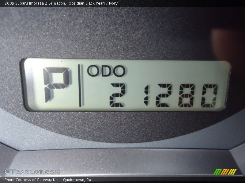 Obsidian Black Pearl / Ivory 2009 Subaru Impreza 2.5i Wagon