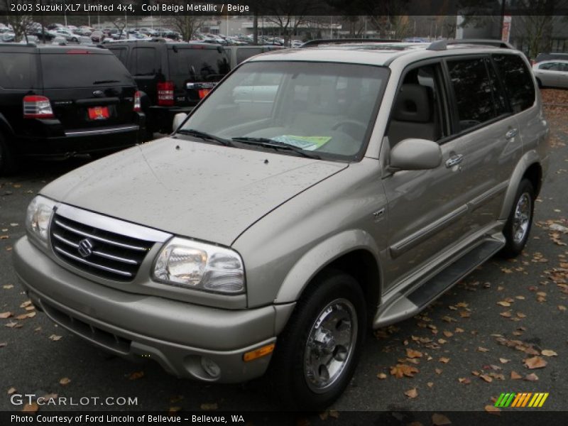 Cool Beige Metallic / Beige 2003 Suzuki XL7 Limited 4x4