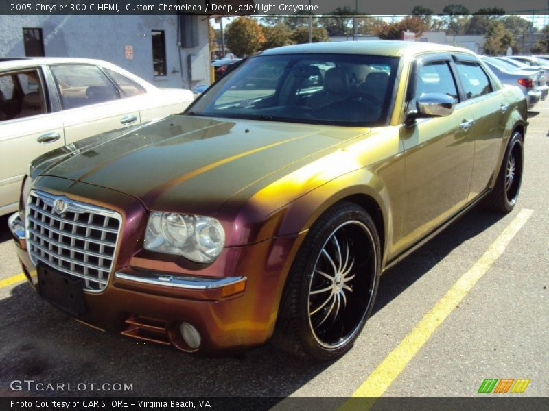 Custom Chameleon / Deep Jade/Light Graystone 2005 Chrysler 300 C HEMI