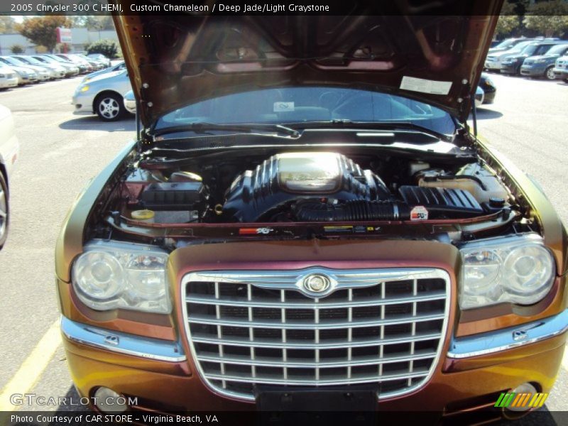 Custom Chameleon / Deep Jade/Light Graystone 2005 Chrysler 300 C HEMI