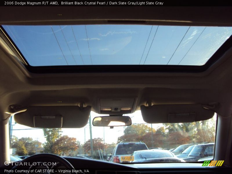Brilliant Black Crystal Pearl / Dark Slate Gray/Light Slate Gray 2006 Dodge Magnum R/T AWD