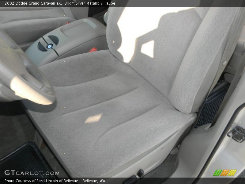 Bright Silver Metallic / Taupe 2002 Dodge Grand Caravan eX