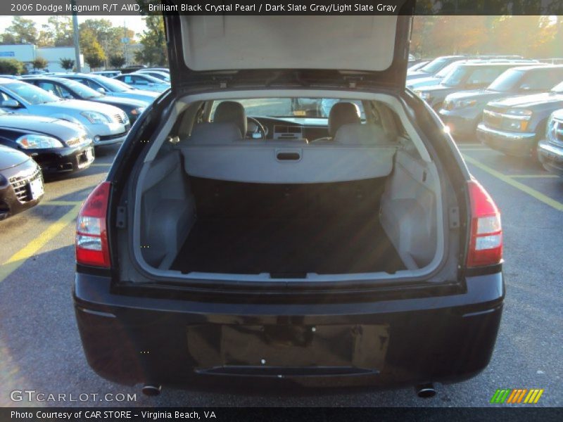 Brilliant Black Crystal Pearl / Dark Slate Gray/Light Slate Gray 2006 Dodge Magnum R/T AWD