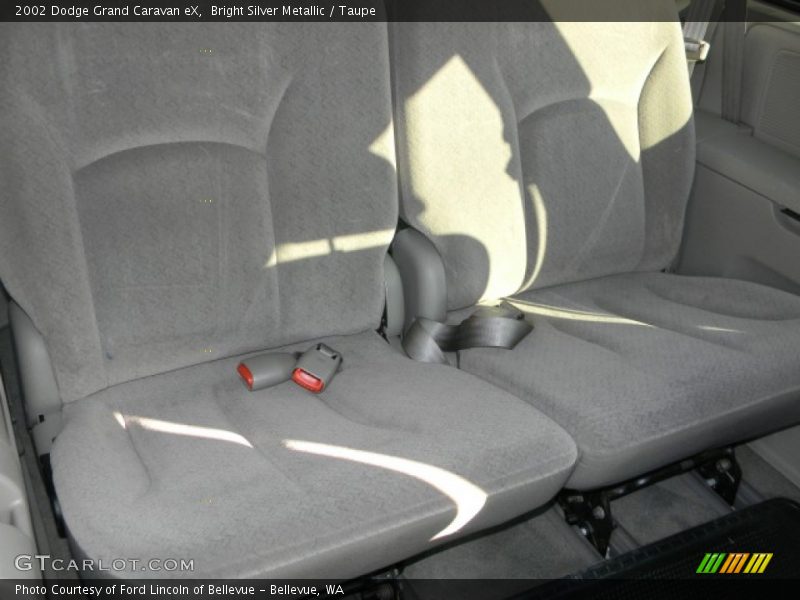 Bright Silver Metallic / Taupe 2002 Dodge Grand Caravan eX