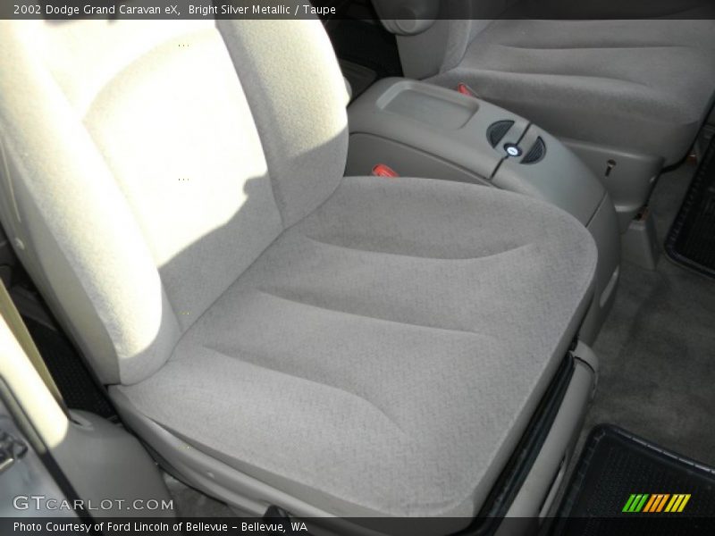 Bright Silver Metallic / Taupe 2002 Dodge Grand Caravan eX