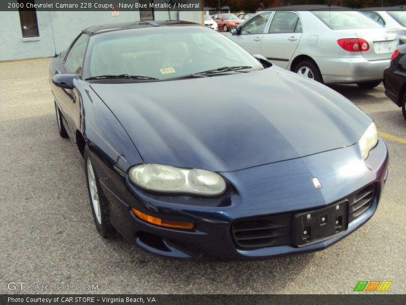 Front 3/4 View of 2000 Camaro Z28 Coupe