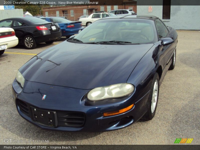 Front 3/4 View of 2000 Camaro Z28 Coupe