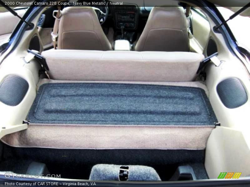  2000 Camaro Z28 Coupe Trunk