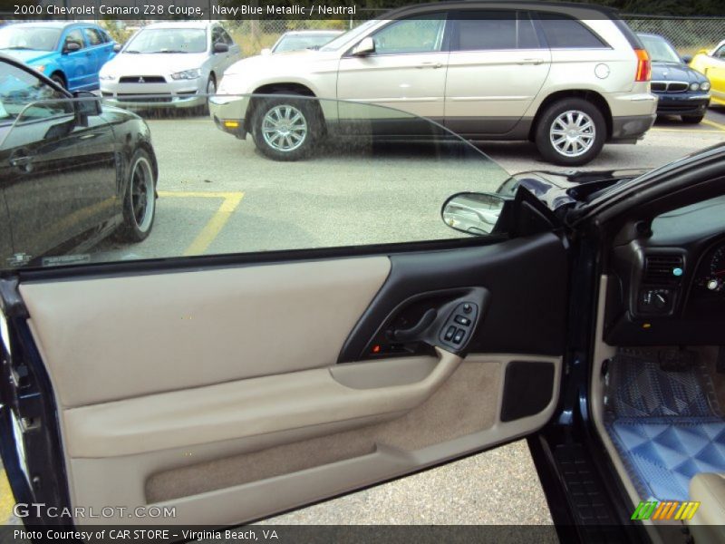 Door Panel of 2000 Camaro Z28 Coupe