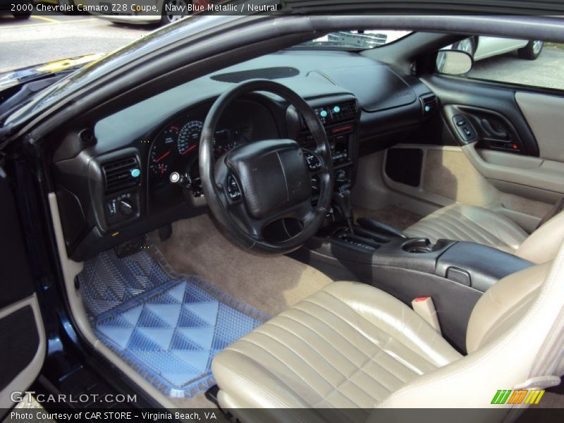  2000 Camaro Z28 Coupe Neutral Interior