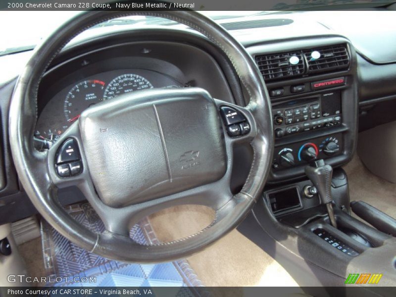 Dashboard of 2000 Camaro Z28 Coupe