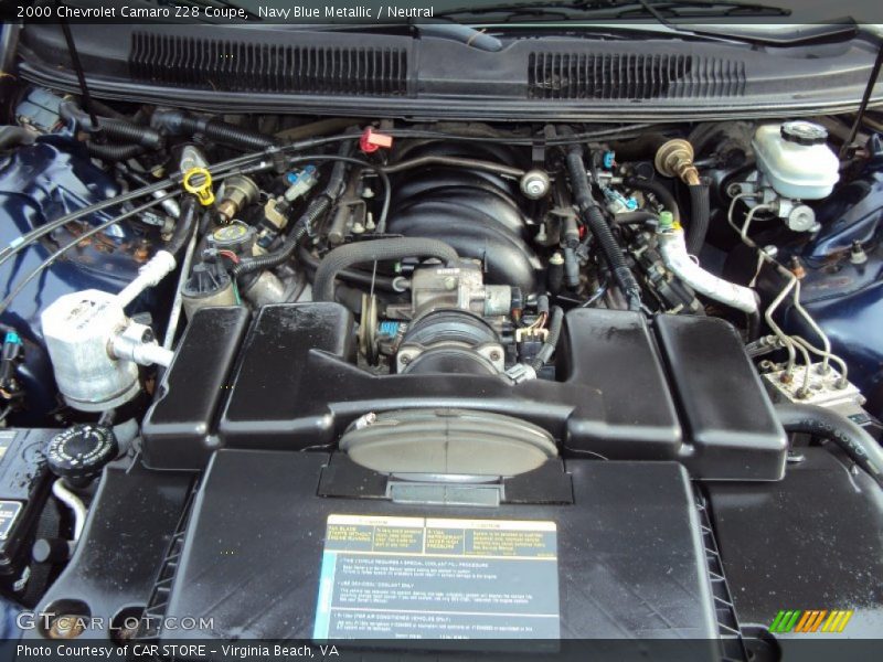  2000 Camaro Z28 Coupe Engine - 5.7 Liter OHV 16-Valve LS1 V8