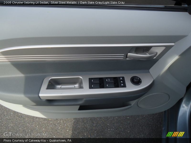Silver Steel Metallic / Dark Slate Gray/Light Slate Gray 2008 Chrysler Sebring LX Sedan