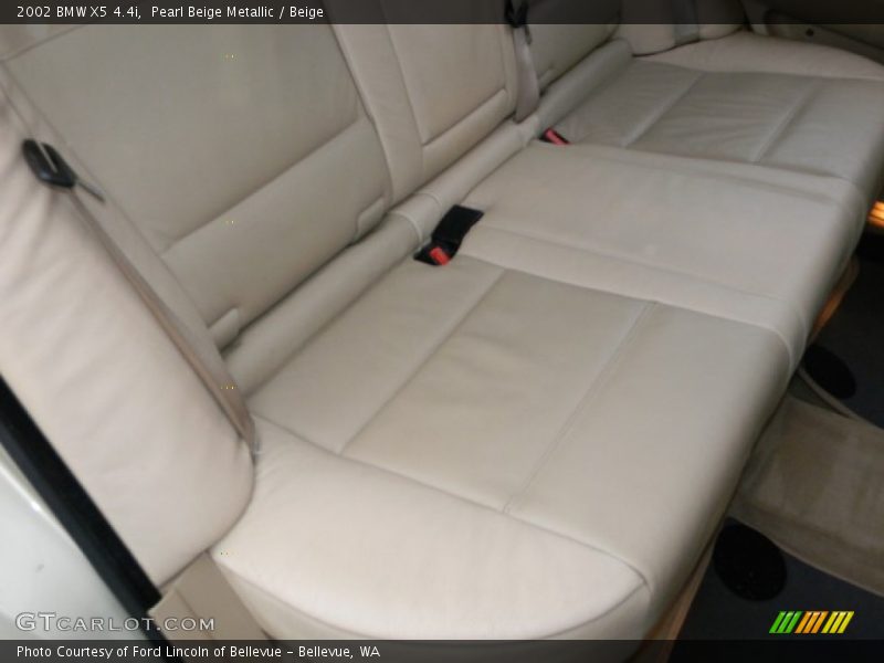 Pearl Beige Metallic / Beige 2002 BMW X5 4.4i
