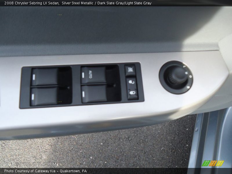 Silver Steel Metallic / Dark Slate Gray/Light Slate Gray 2008 Chrysler Sebring LX Sedan