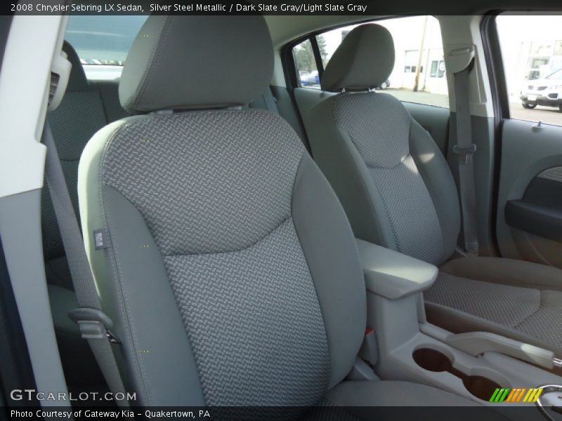 Silver Steel Metallic / Dark Slate Gray/Light Slate Gray 2008 Chrysler Sebring LX Sedan