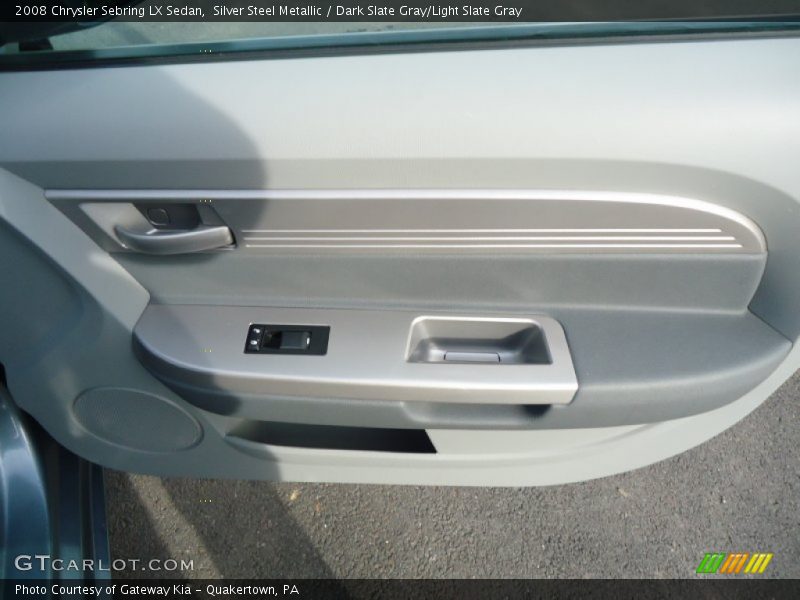 Silver Steel Metallic / Dark Slate Gray/Light Slate Gray 2008 Chrysler Sebring LX Sedan