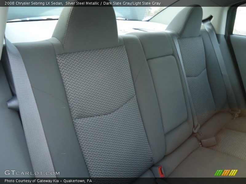 Silver Steel Metallic / Dark Slate Gray/Light Slate Gray 2008 Chrysler Sebring LX Sedan